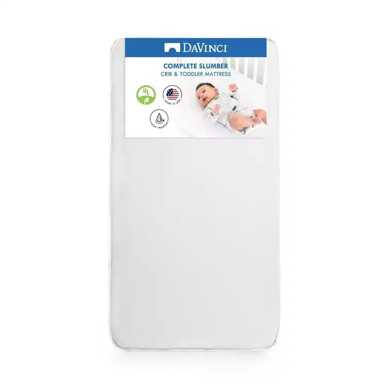 DaVinci Complete Slumber Crib & Toddler Mattress, Greenguard Gold Certified