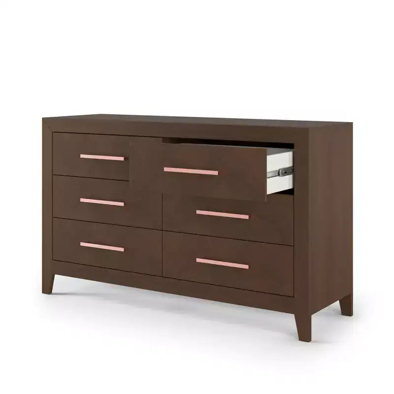 Child Craft 6-Drawer Kieran Dresser for Nursery or Bedroom, Plenty of Storage, Anti-Tip Kit Included to Prevent Tipping, Non-Toxic, Baby Safe Finish