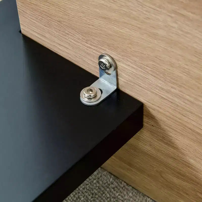 MAYEERTY Modern Coffee Table with Tenon-Mortise Structure for Small Living Room, Apartment