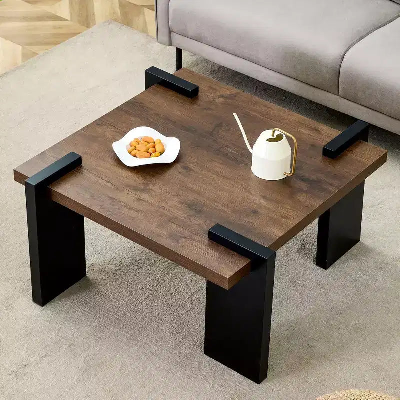 MAYEERTY Modern Coffee Table with Tenon-Mortise Structure for Small Living Room, Apartment