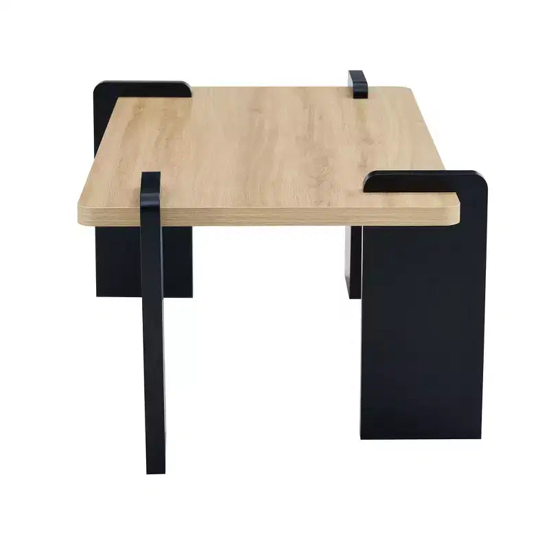 MAYEERTY Modern Coffee Table with Tenon-Mortise Structure for Small Living Room, Apartment