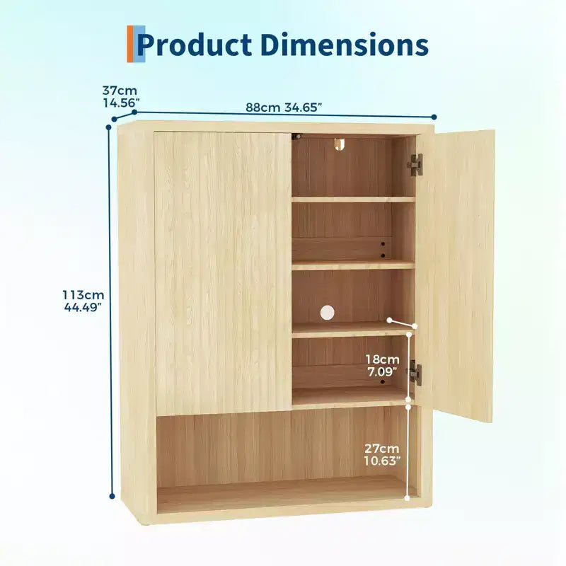 COZONY Multi-Tier Shoe Cabinet w/ Adjustable Shelves & Fluted Doors for Entryway and Hallway