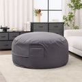 Okak Bean Bag Chair with Removable Washable Cover,Side Pocket & Carry Handle,Oversized Lounger Beanbag Chair,Easy Clean Design