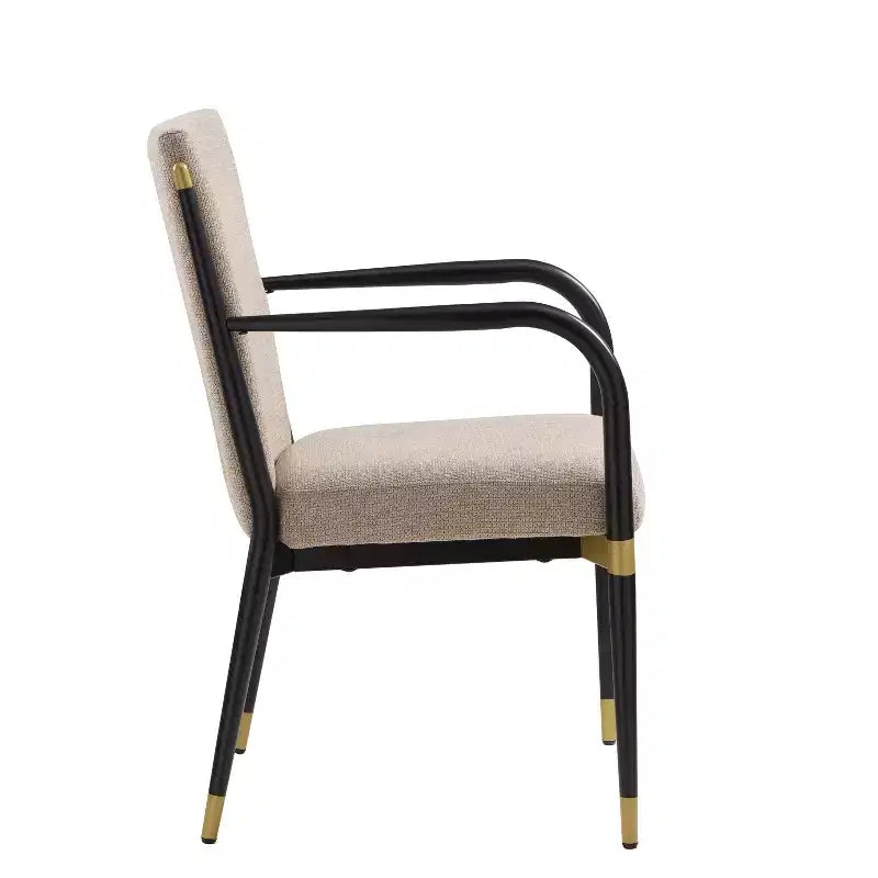 Christopher Knight Home Viola Modern Upholstered Dining Arm Chairs (Set of 2)