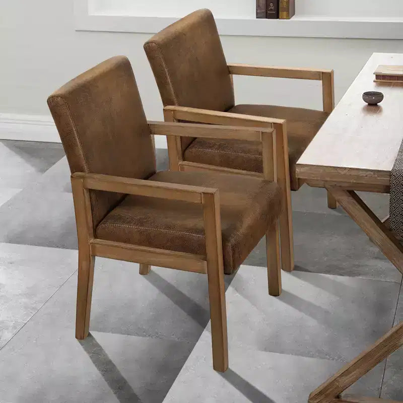 Bekrvio Mid-century Accent Chair Reading Armchair with Rubberwood Frame for Living Room, Bedroom