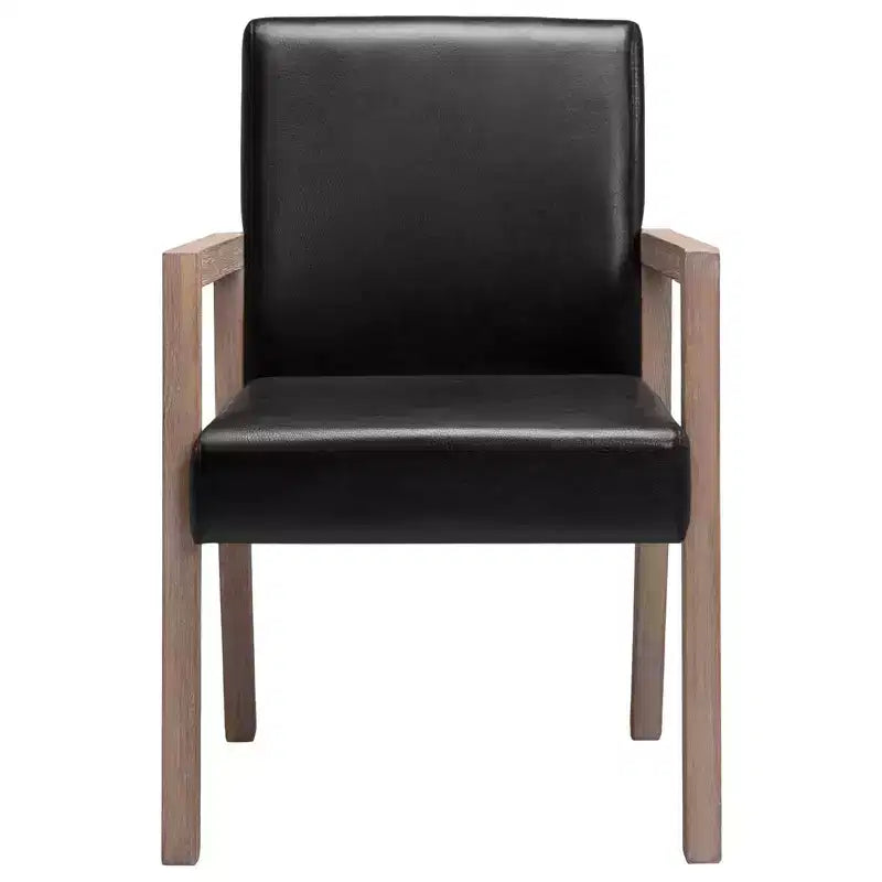 Bekrvio Mid-century Accent Chair Reading Armchair with Rubberwood Frame for Living Room, Bedroom