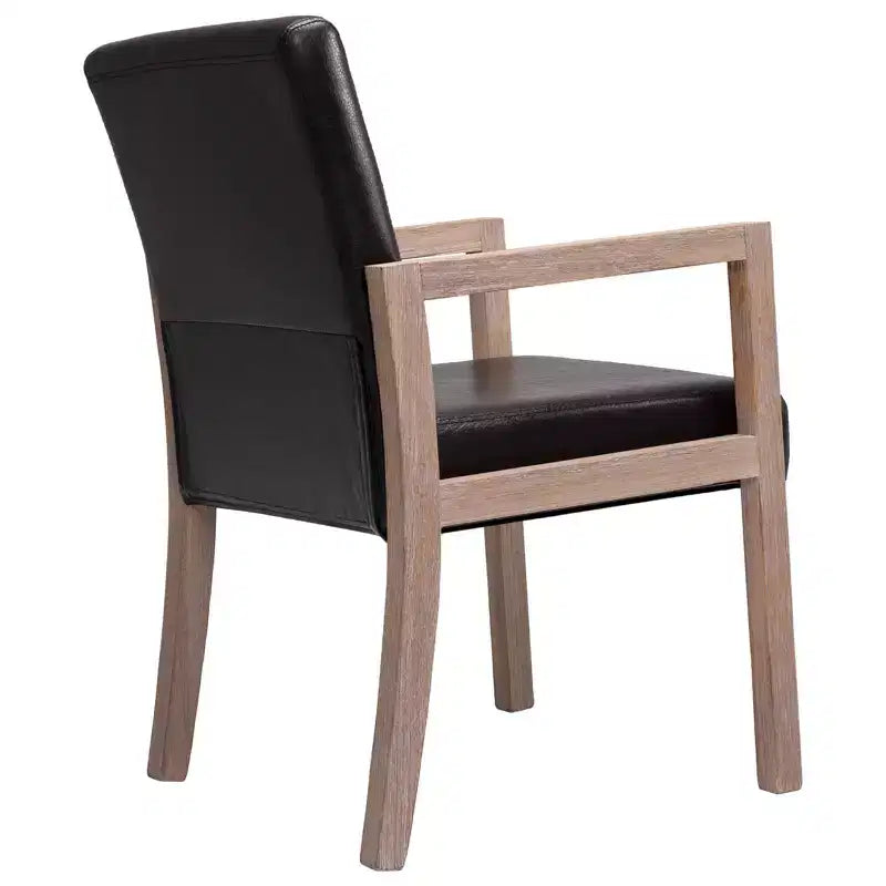 Bekrvio Mid-century Accent Chair Reading Armchair with Rubberwood Frame for Living Room, Bedroom