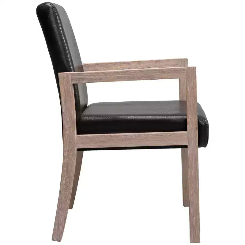 Bekrvio Mid-century Accent Chair Reading Armchair with Rubberwood Frame for Living Room, Bedroom