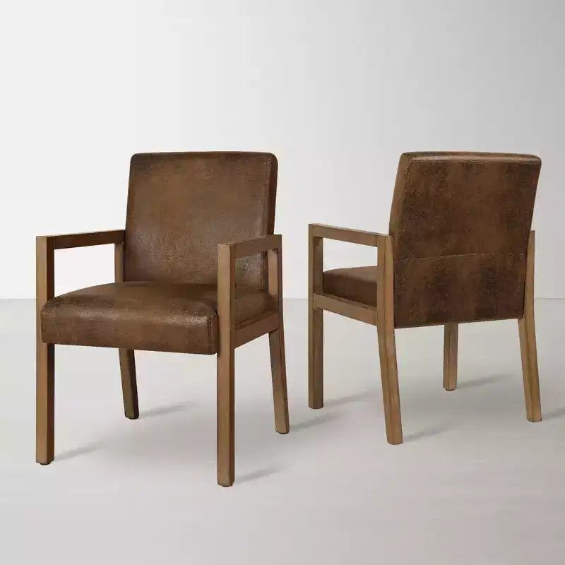 Fauteuil d'appoint Bekrvio de style Mid-century, fauteuil de lecture avec structure en bois d'hévéa pour salon, chambre à coucher