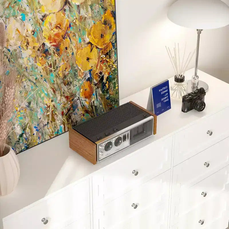 Famapy 12 - Drawer Large Dresser Storage Cabinet Chest of Drawers: Large - Capacity Organizer for Multi - Room Storage & Decor