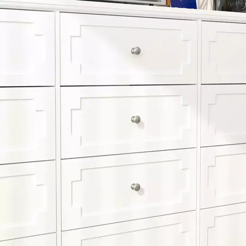Famapy 12 - Drawer Large Dresser Storage Cabinet Chest of Drawers: Large - Capacity Organizer for Multi - Room Storage & Decor