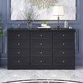 Famapy 12 - Drawer Large Dresser Storage Cabinet Chest of Drawers: Large - Capacity Organizer for Multi - Room Storage & Decor