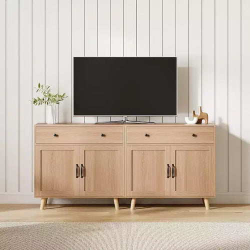 Meuble de rangement Acekool pour téléviseur, console média pour le salon ou le bureau