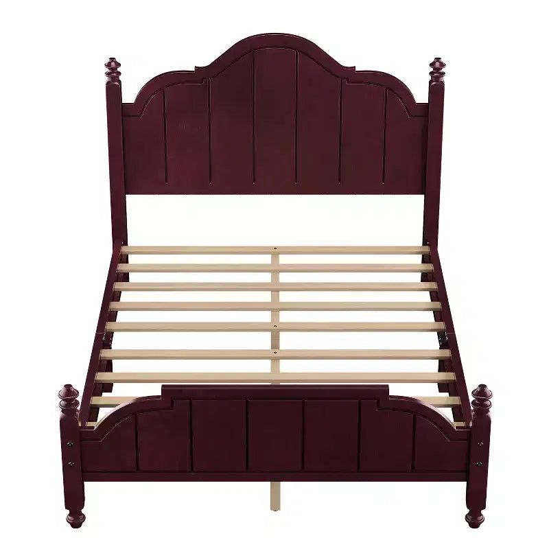 GDFStudio Matilda Vintage Wooden Bed Frame