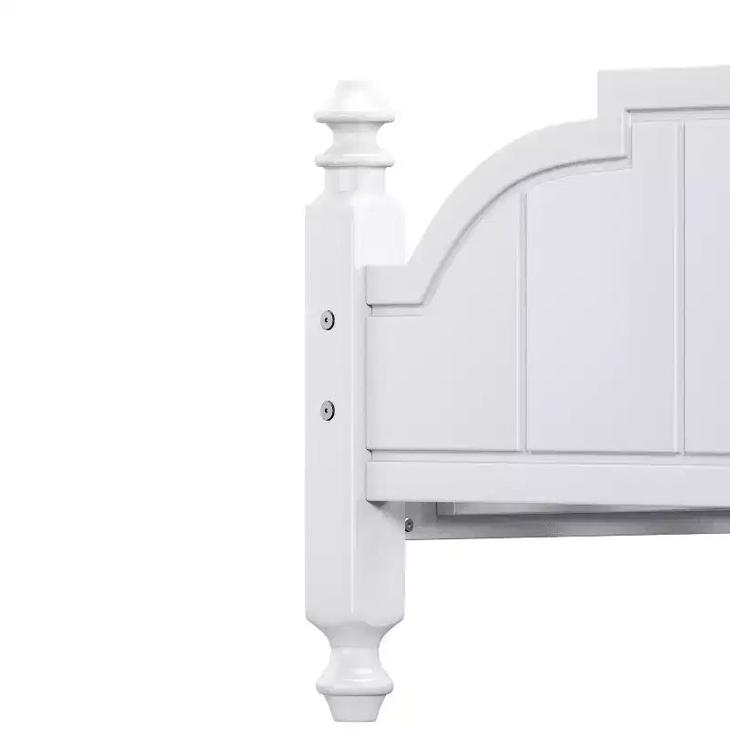 GDFStudio Matilda Vintage Wooden Bed Frame