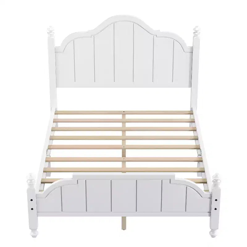 GDFStudio Matilda Vintage Wooden Bed Frame