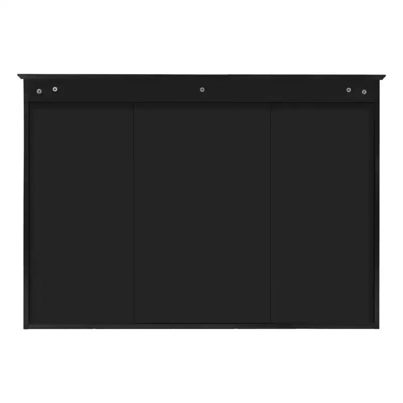 41 Inch Bathroom Wall Cabinet, Wall Mounted Medicine Cabinet with Mirror Doors & Adjustable Shelves, Floating Storage Cabinet for Bathroom