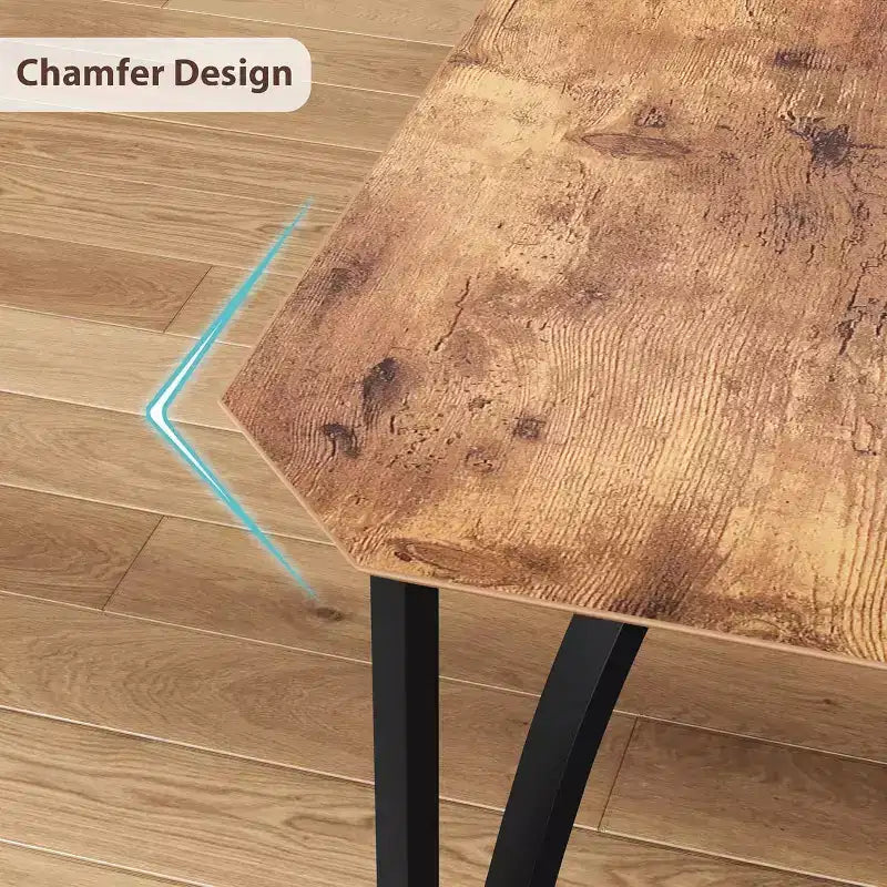 Dining Table Set for 2, Kitchen Table Set of 2 with Upholstered Cushion Chairs, Dining Room Table Set with Kitchen Chairs