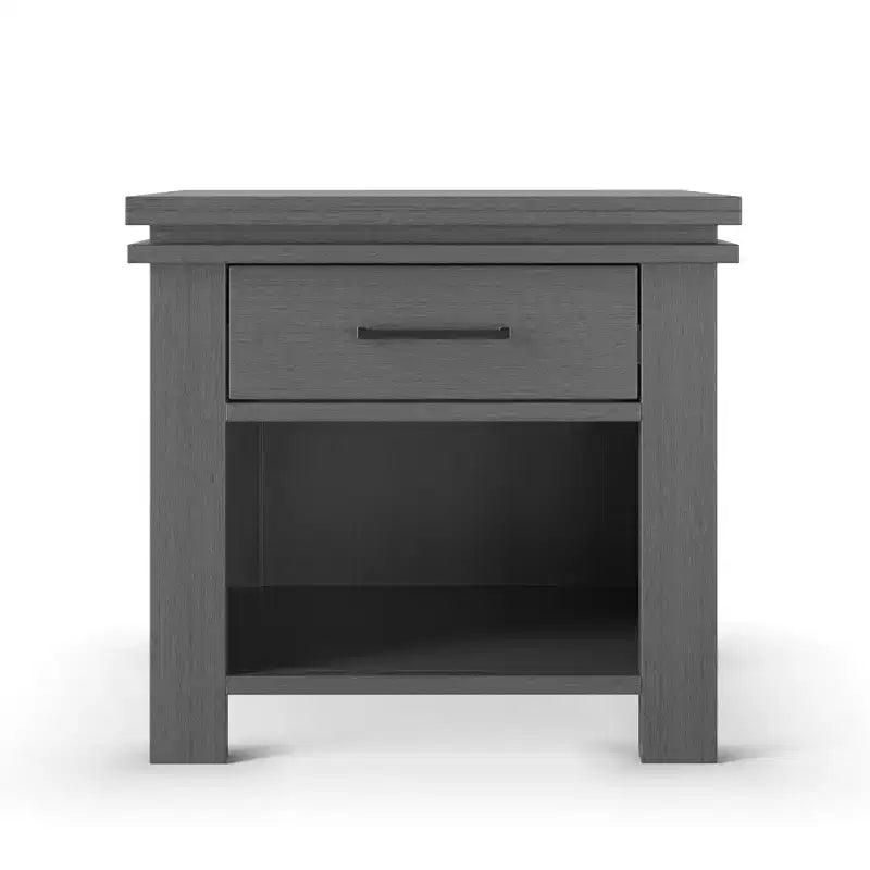 Child Craft Denman Nightstand with Drawer for Nursery or Bedroom, Large Storage Drawer, Made of Sturdy Pinewood, Non-Toxic, Baby Safe Finish