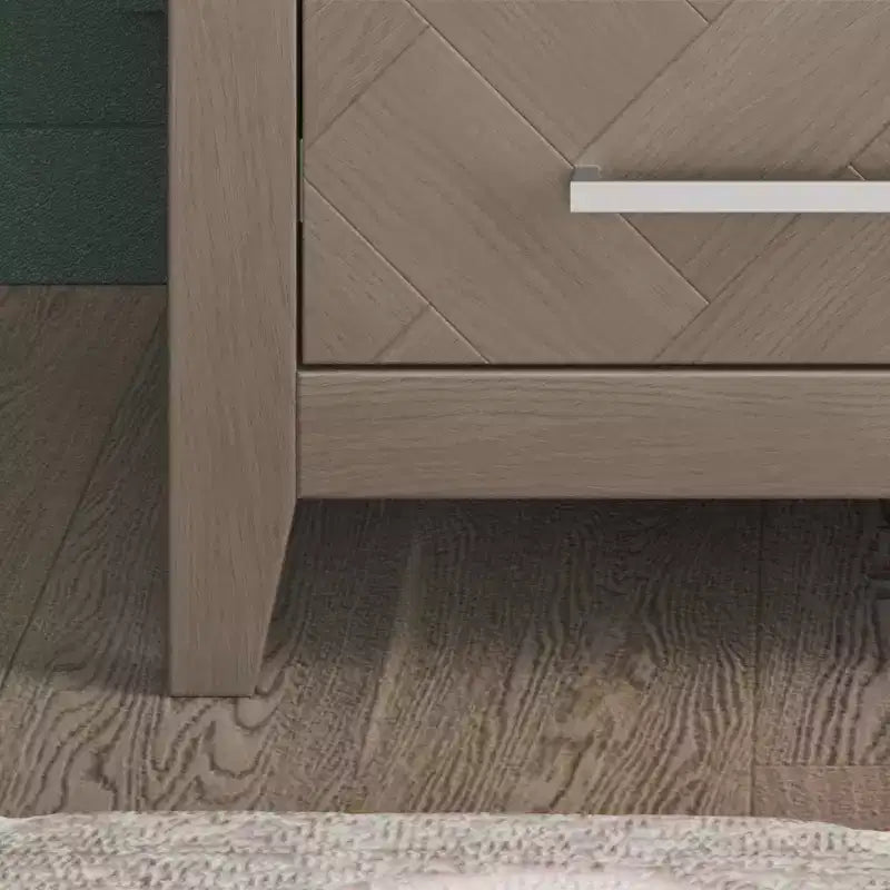 Child Craft Kieran 2 Drawer Nightstand for Nursery or Bedroom, Large Storage Drawers, Made of Sturdy Pinewood, Non-Toxic, Baby Safe Finish