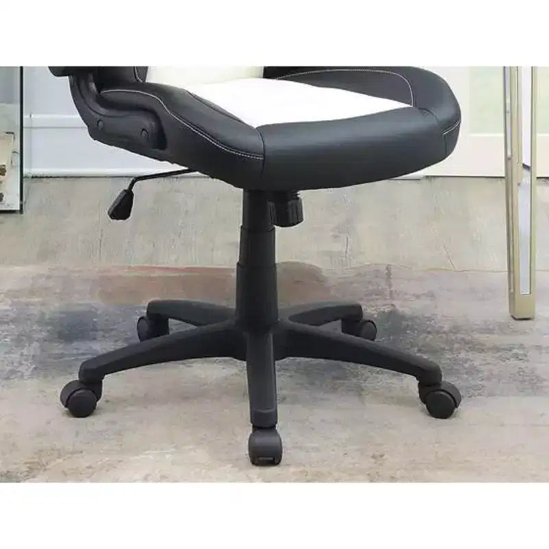 TUYOHW Swivel Gaming Chair with Adjustable Height&Wheels,Ergonomics Office Chairs Video Game Chaise for Office&Home,Upholstery Leisure Chair