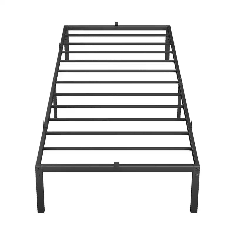 Metal Platform Bed Frame, 14 Inch Full/Queen Heavy Duty Bed Frames, Sturdy Steel Slat Support, No Box Spring Needed, Easy to Assemble
