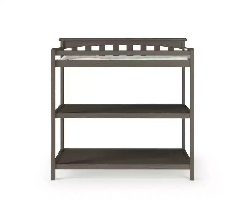 Child Craft Hampton Flat Top 4-in-1 Convertible Crib and Changing Table 2-Piece Nursery Set