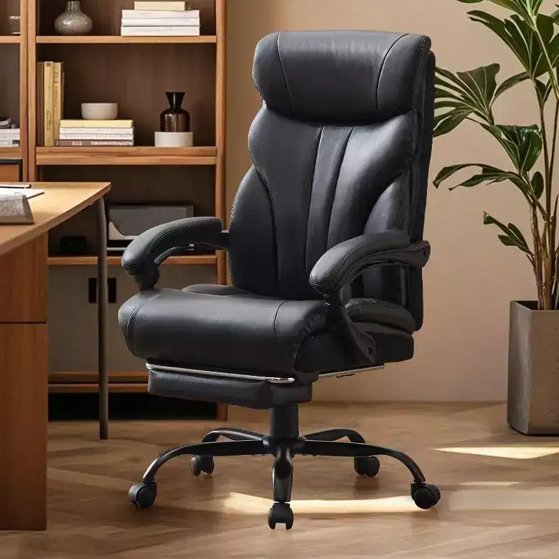 Acekool Computer Gaming Chair, Ergonomic High Back Office Chair, Wide Heavy Duty Task Desk Chair, PU Leather, 500 lbs