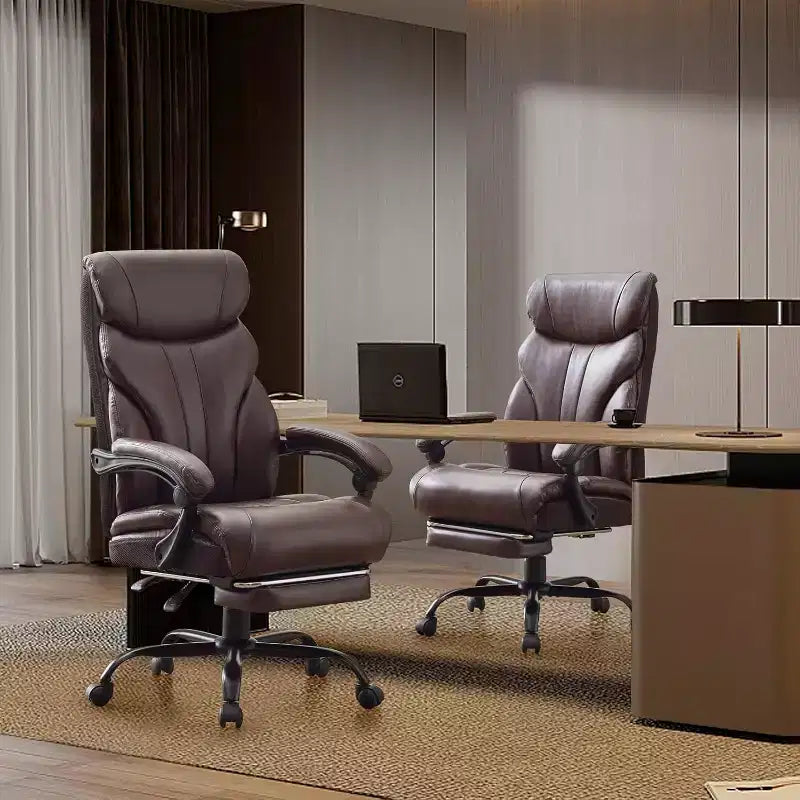 Acekool Computer Gaming Chair, Ergonomic High Back Office Chair, Wide Heavy Duty Task Desk Chair, PU Leather, 500 lbs