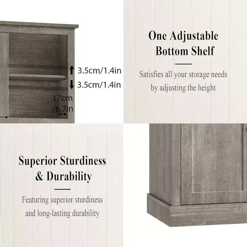 Pantry with Drawers and Adjustable Shelves, 71Tall Freestanding Kitchen Pantry Cabinet with Microwave Stand, Hutch Cabinet for Kitchen, Dining Room