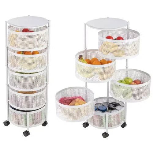5 Tier Circle Storage