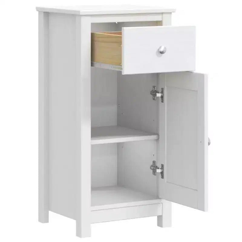 vidaXL Bathroom Cabinet Floor Cabinet for Living Room BERG Solid Wood Pine