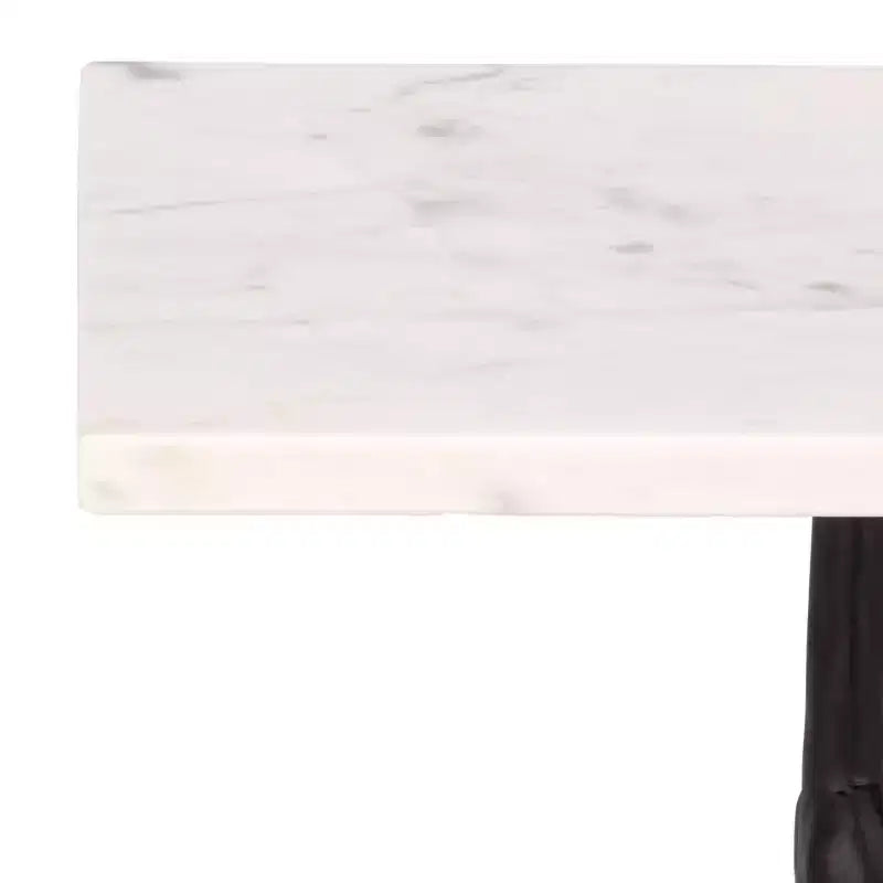Warso Marble Side Table - ACC3751 - Marble/Black - Safavieh