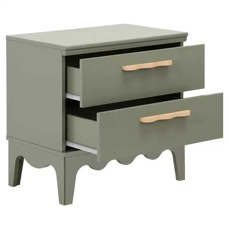 Lovette 2 Drawer Nightstand - NST9618 - Safavieh