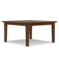 Colburn 54 x 54 inch Square Contemporary Dining Table in Walnut