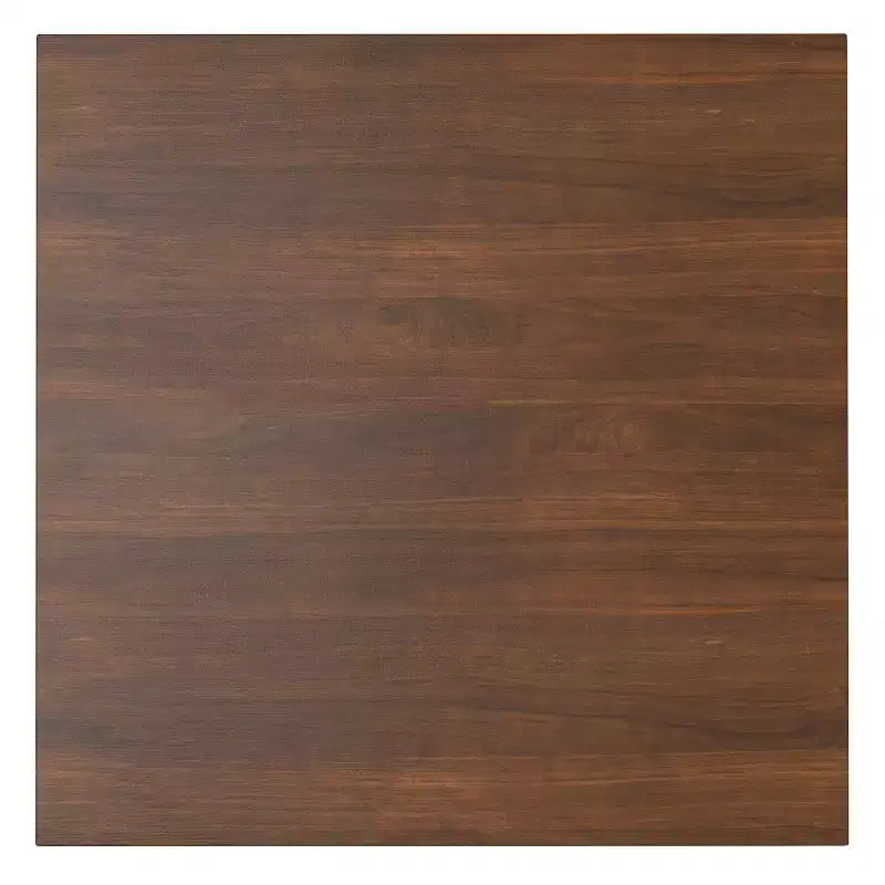 Colburn 54 x 54 inch Square Contemporary Dining Table in Walnut