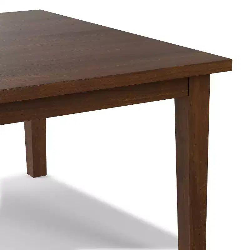 Colburn 54 x 54 inch Square Contemporary Dining Table in Walnut