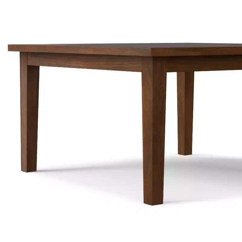 Colburn 54 x 54 inch Square Contemporary Dining Table in Walnut