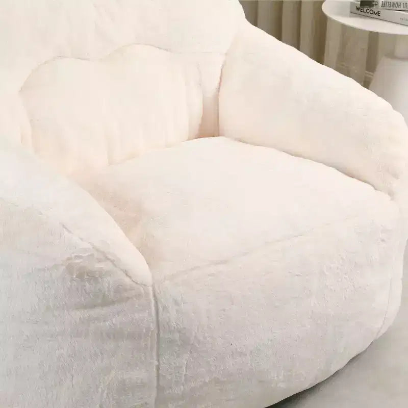 Bean Bag Chair, Bean Bag Sofa Chair with Armrests Stuffed High-Density Foam, Lazy Sofa Comfy Chairs BeanBag Chair for Adults