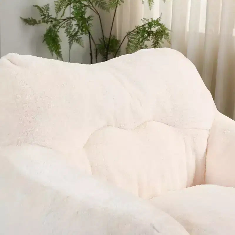 Bean Bag Chair, Bean Bag Sofa Chair with Armrests Stuffed High-Density Foam, Lazy Sofa Comfy Chairs BeanBag Chair for Adults