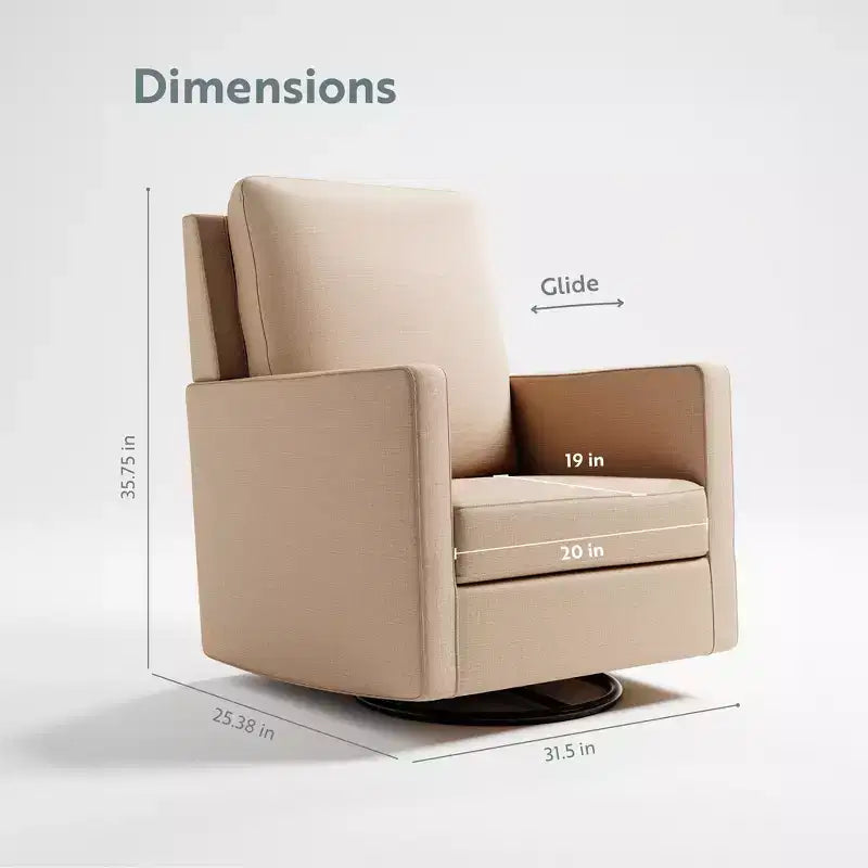 Storkcraft Calabasas Swivel Glider