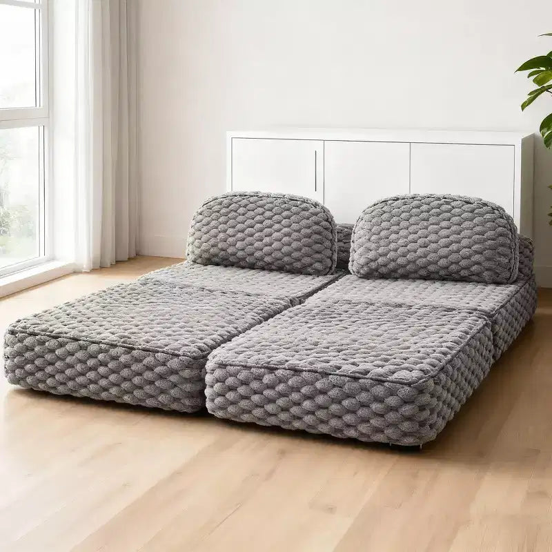 Ora Maison Convertible Sleeper Chair  Foldable Floor Sofa Bed with Pillow for Gaming & Nap