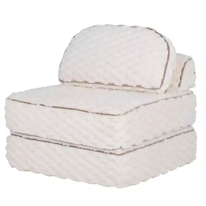 Ora Maison Convertible Sleeper Chair  Foldable Floor Sofa Bed with Pillow for Gaming & Nap