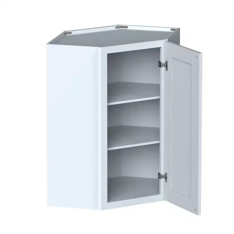 CASAINC 24 W x 42 H x 12 D Shaker Base Kitchen Cabinet, Solid Wood Frame, Water-Based Low-VOC Paint, Soft-Close, RTA, Dove Gray