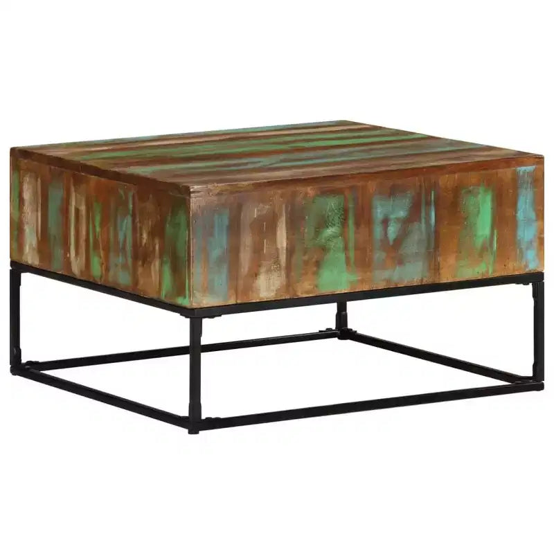 vidaXL Coffee Table Rough mango wood Rough mango wood Medium