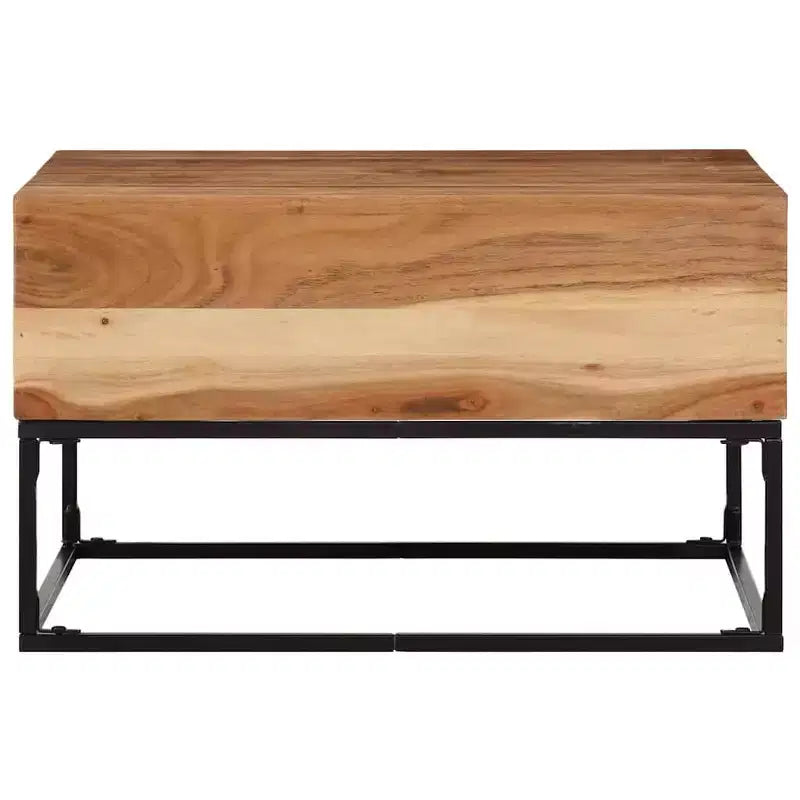 vidaXL Coffee Table Rough mango wood Rough mango wood Medium