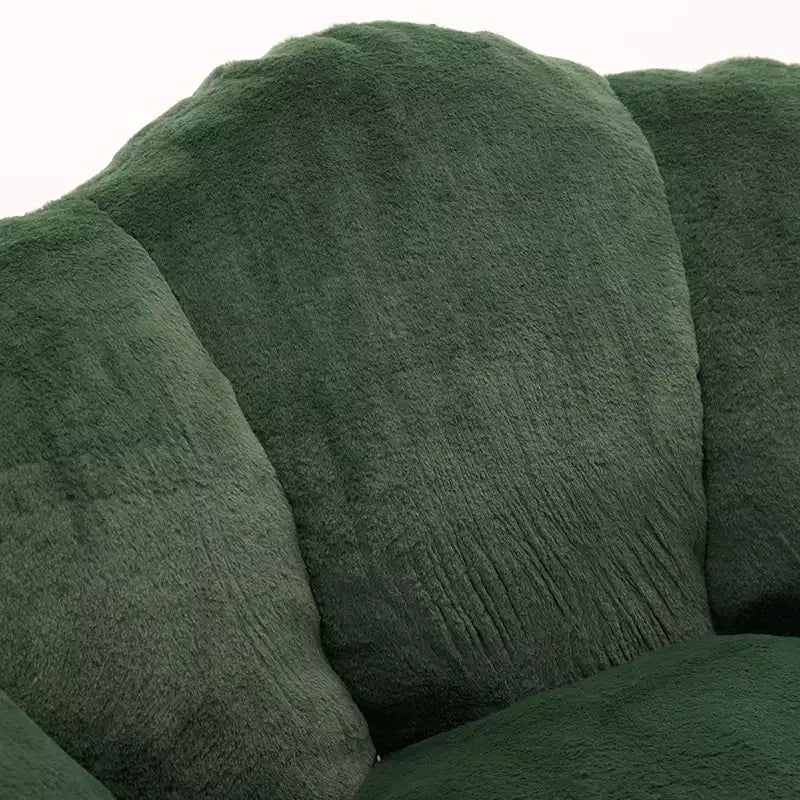 Lotus-Shaped Compression Bean Bag Chair with Handle for Adults, No Assembly, Easy Move, Floor Sofa for Living Room Bedroom