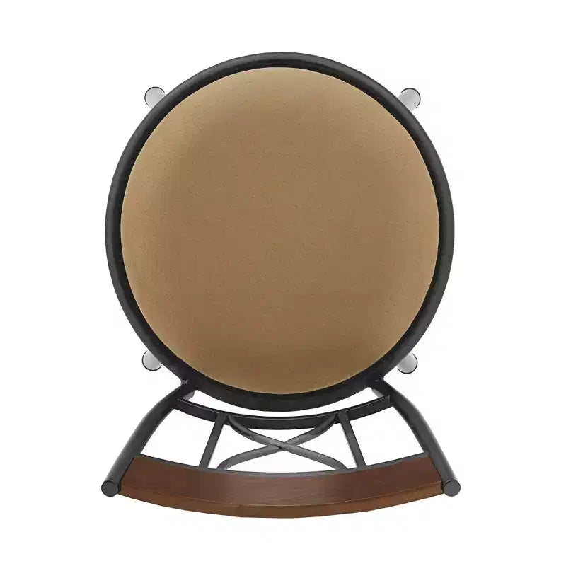 Sheen Curve X-Back Bar Stool - Set of 3 - Black/Brown - iNSPIRE Q