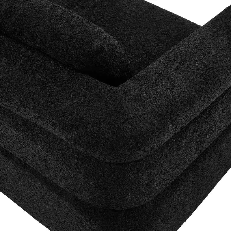 Christopher Knight Home Evelyne 106 Modern 4-Seater L Shaped Sectional Sofas with 3 Pillows