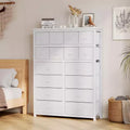 Dresser, 15 Drawers Tall Fabric Storage Tower Organizer Unit for Bedroom, Living Room